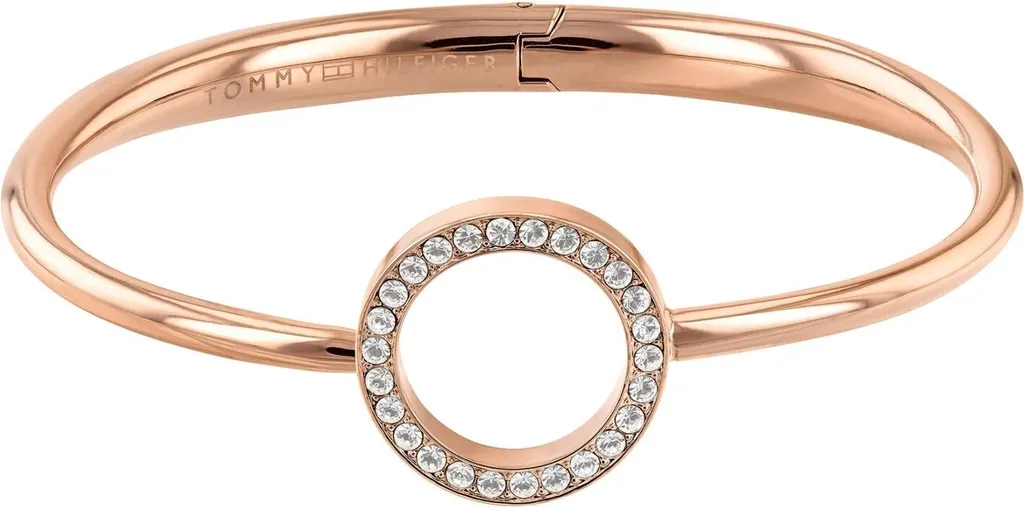 Bracelet femme Tommy Hilfiger 2780066 en acier poli collection DRESSED