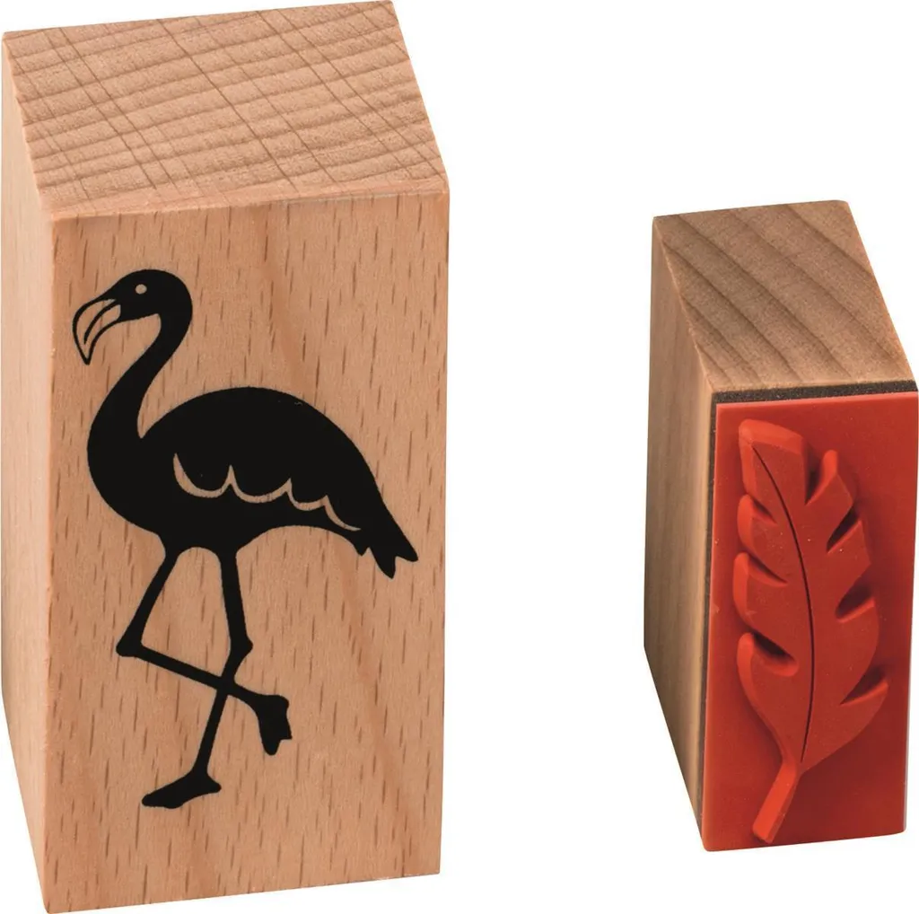 Tampons décoratifs jungle Heyda pour invitation anniversaire enfant