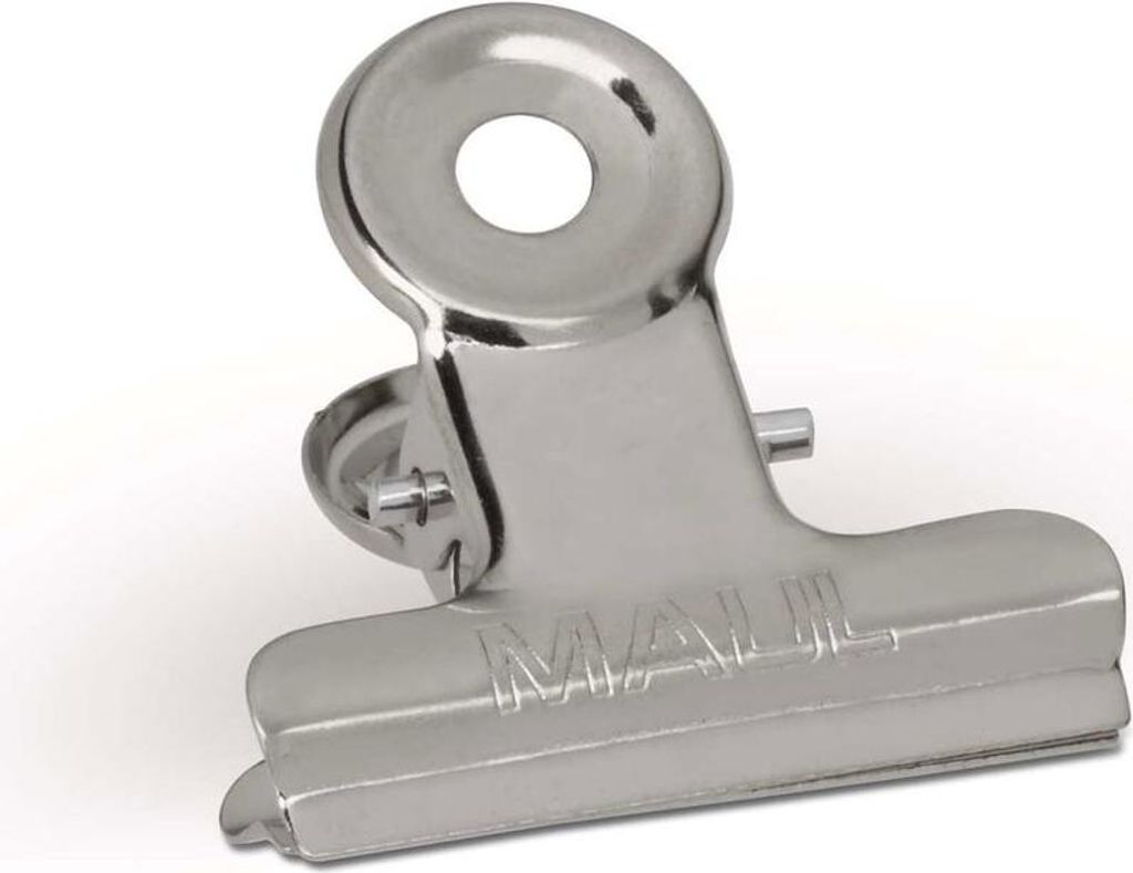 MAUL Papier-Klemmer MAULstandard Metall 10 Stück 30 mm Produktbild 