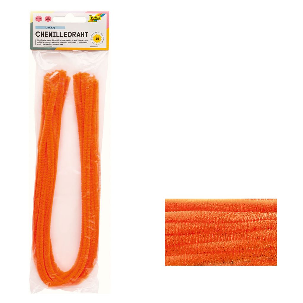 Folia 77840, Handwerk-Rohrreiniger, Orange, 10 Stück(e), 50 Produktbild 