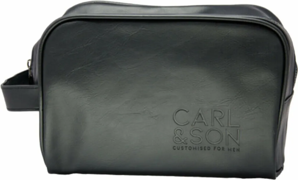 Trousse de Toilette Carl&Son 165g - Modèle Noir Compact et Ultra Léger