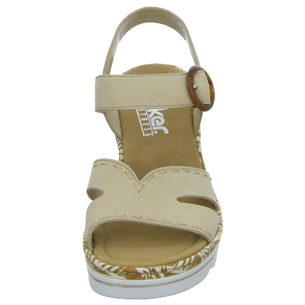 Rieker Keilsandaletten 67173 Damen 31353430373139 Beige 37 Produktbild 13