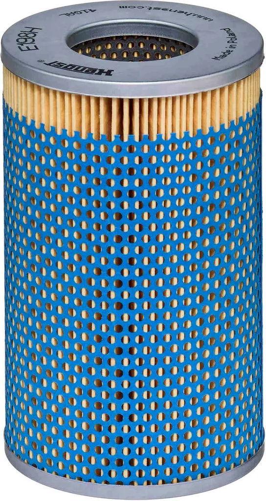Filtre à huile HENGST E198H pour moteur diesel performance durable