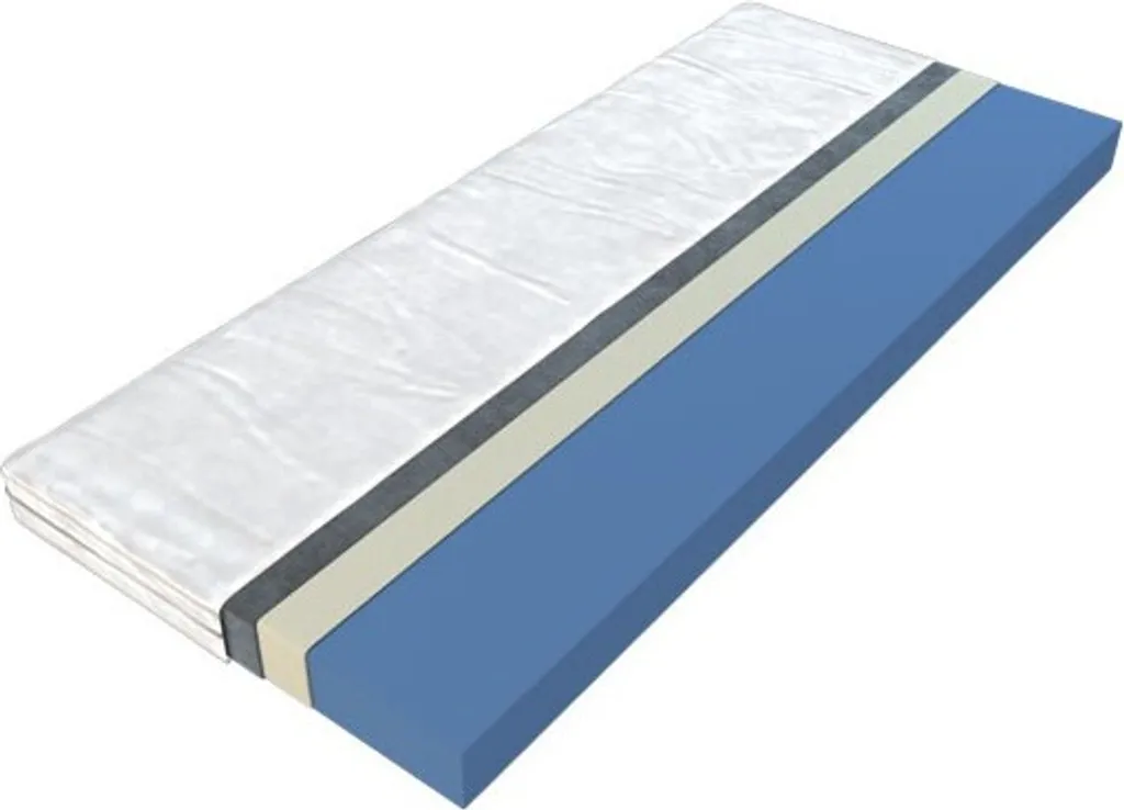 Matelas 180x200 Casadolce Providence Plus Bleu et Blanc Fermeté H1