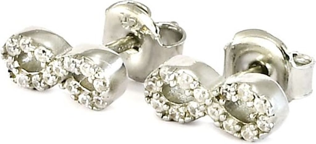 Silberne Ohrringe Glare 814