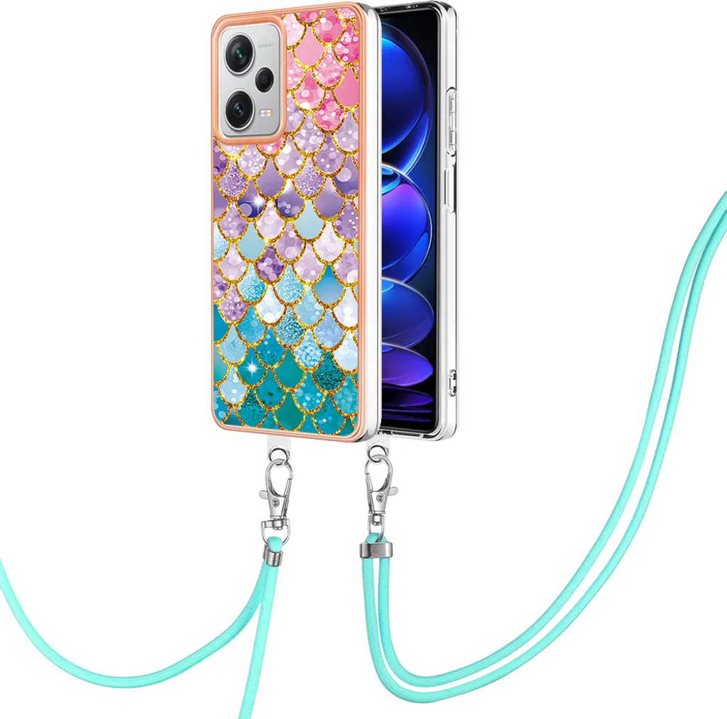 Cover Redmi Note 12 Pro+ Fantasia con Tracolla: Stile e Comodità TPU