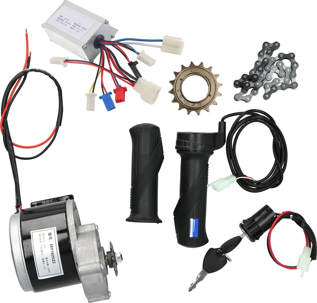 Kit de conversion électrique 24V 250W pour vélo et scooter DIY MY1025Z2