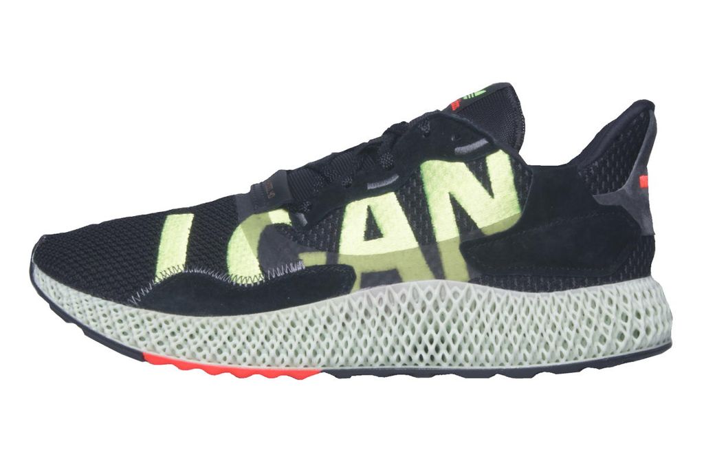 Adidas Herren Schuhe ZX 4000 4D - EF9625 schwarz, Farbe:Schwarz, Herren Schuhe:40 2/3