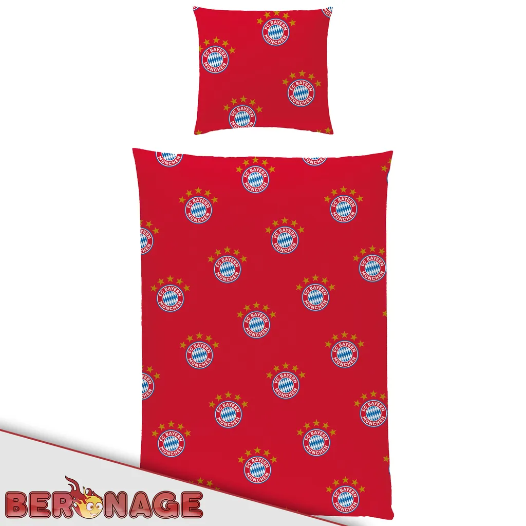Set Letto FC Bayern Mia San Mia 135x200 - Cotone Premium Renforcé - 5
