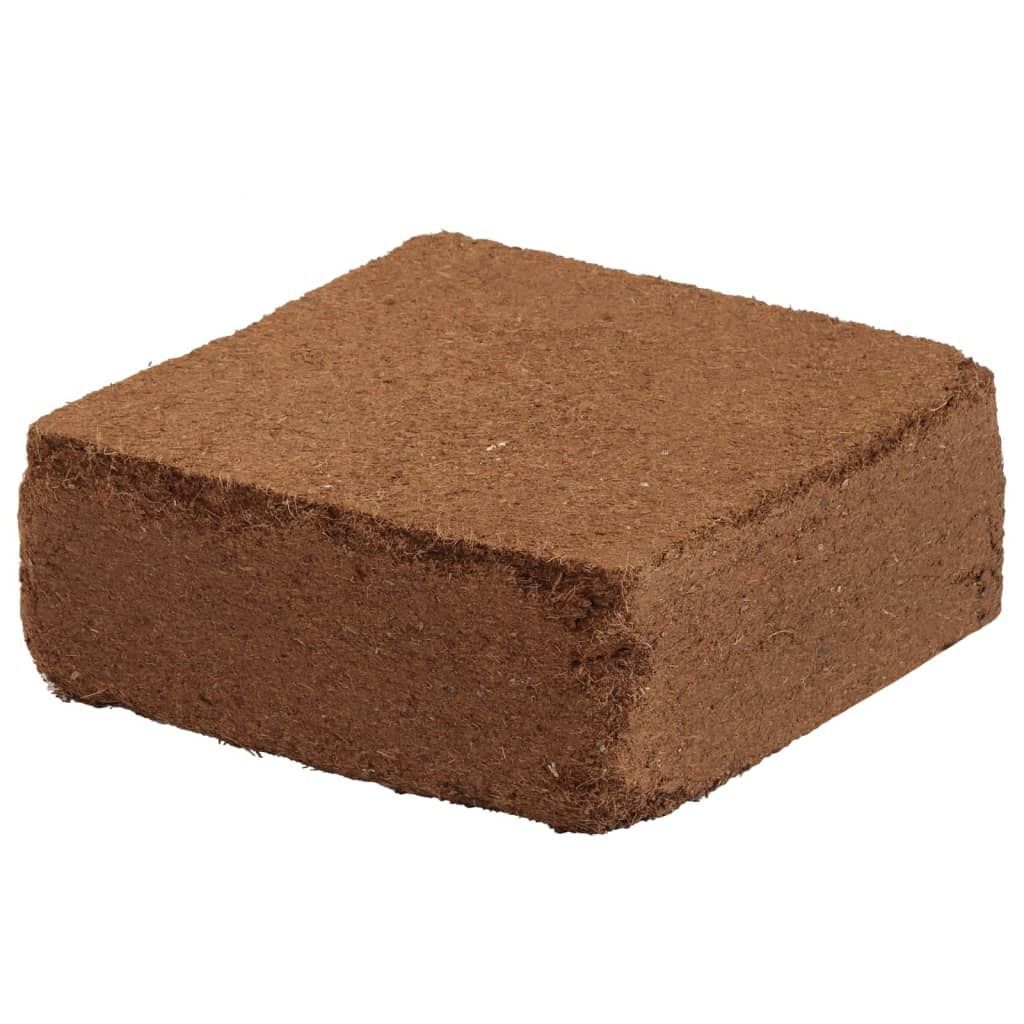 Kokosmulch 5 KG ungedüngt - gepresster Kokosmulch aus Palmenfasern