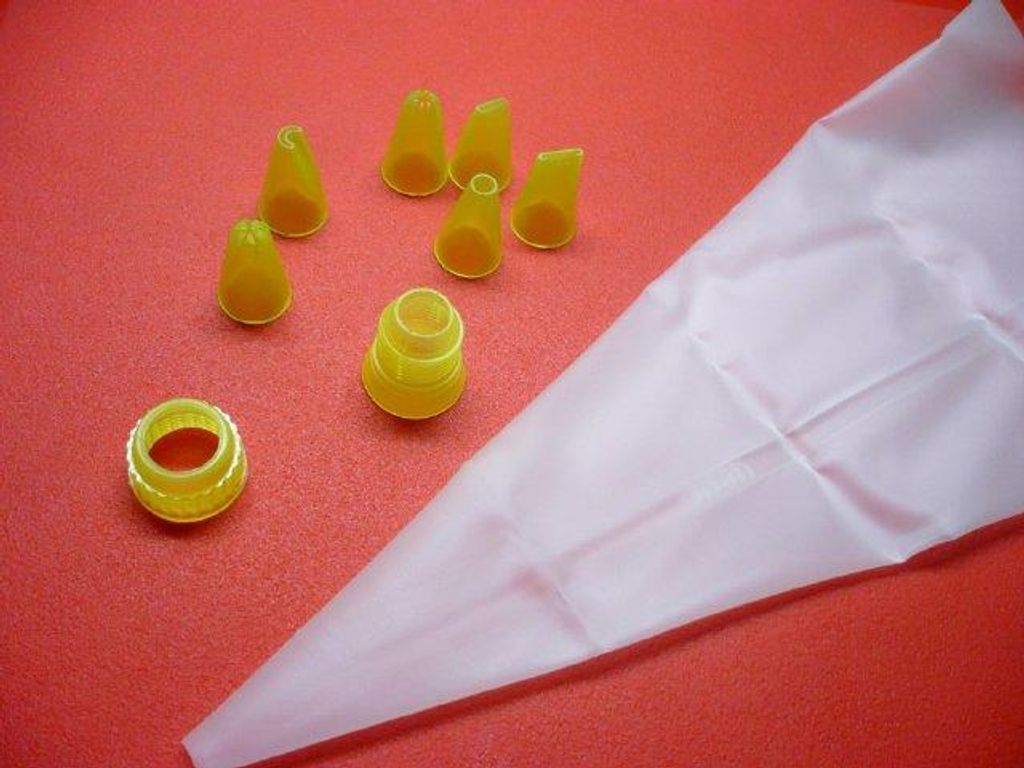 Kuchendekorationsset 7-teilig Ibili-Accessoires, Kunststoff, weiß/lila