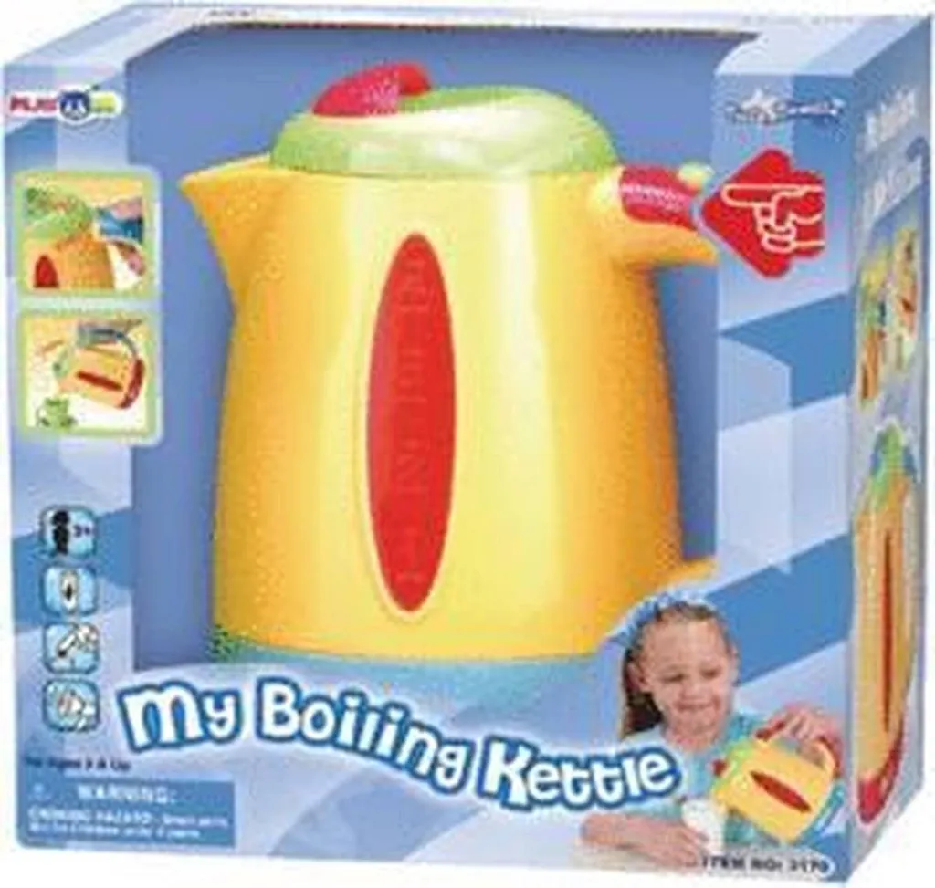 Bouilloire pour cuisine enfant - Accessoire de jeu de rôle complet