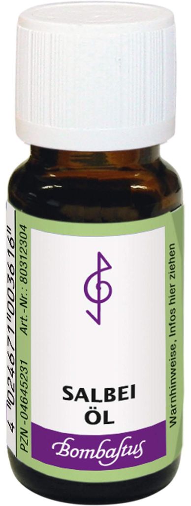 Bombastus Salbeiöl, 10 ml ätherisches Öl Produktbild 