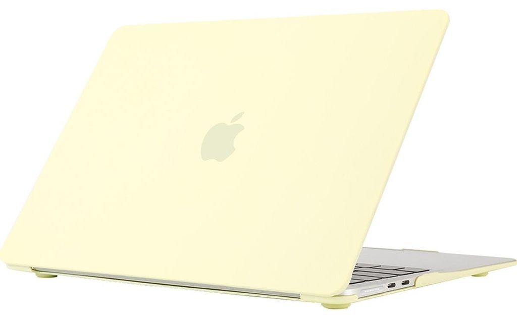 Mobigear Cream Matte Schutzhülle für MacBook Air 15 Zoll Produktbild 