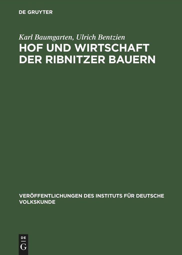 Hof und Wirtschaft der Ribnitzer Bauern