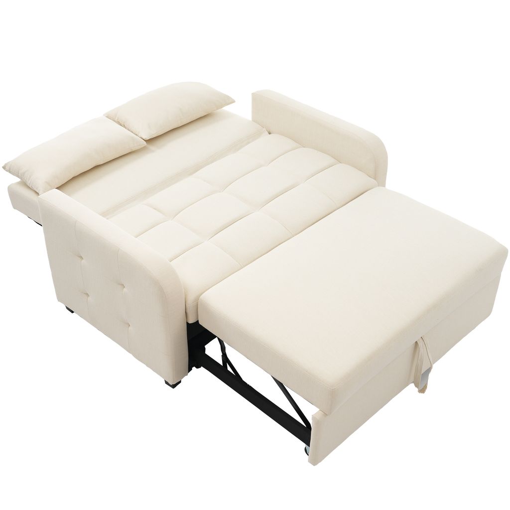 Merax multifunktionales Klappsofa Bett – Verstellbare Produktbild 