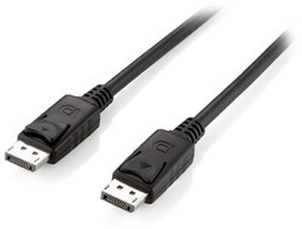 Equip DisplayPort 1.2 St/St 2.0m 4K/60Hz komp.HDCP, schwarz Polybeutel