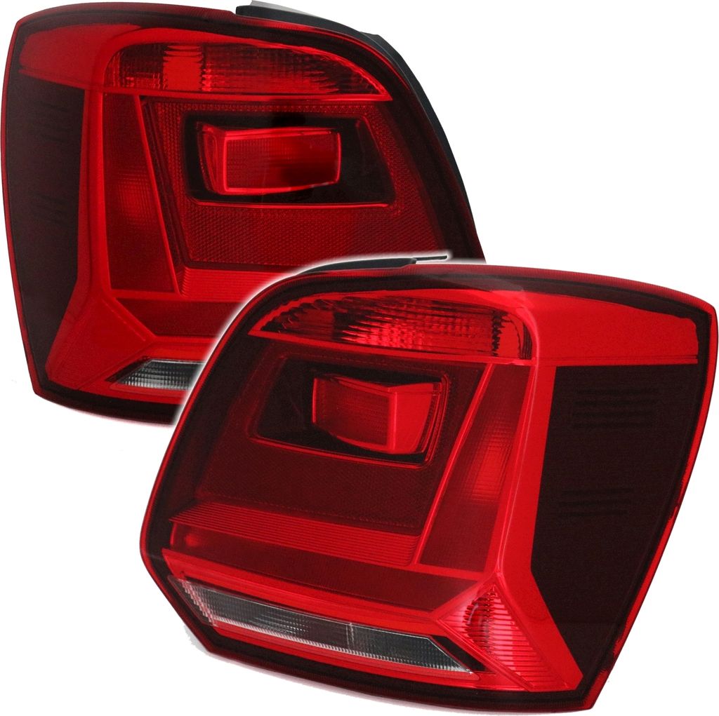 TYC Rückleuchten Set für VW Polo 6R 6C ab 2014- Dunkelrot