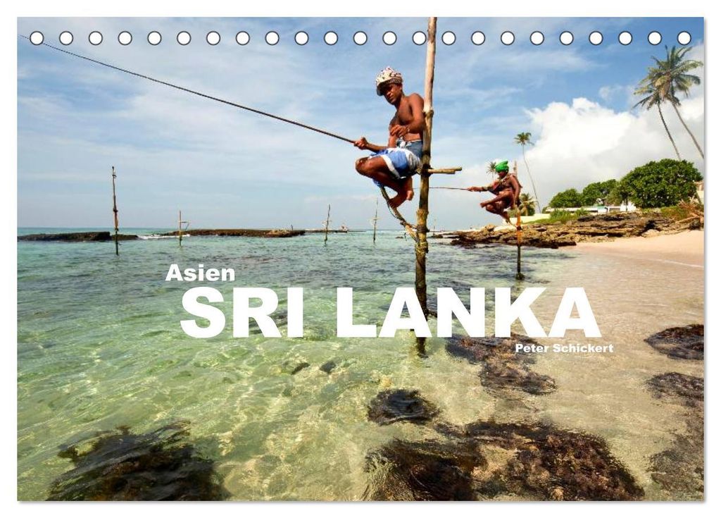 Asien - Sri Lanka (Tischkalender 2027 DIN A5 quer), CALVENDO Monatskalender