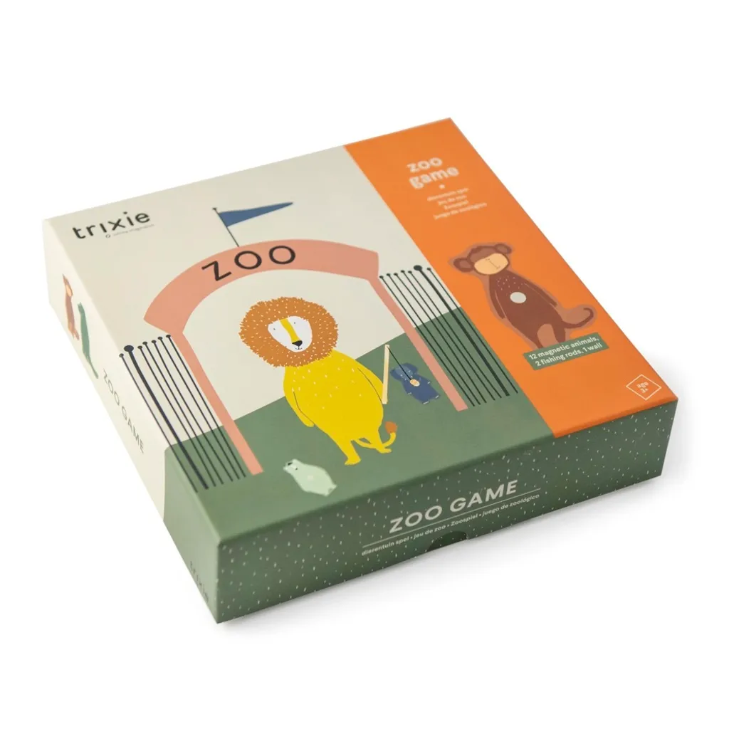Trixie Zoo Jeu Jouet éducatif de motricité en bois pour enfants - 25cm