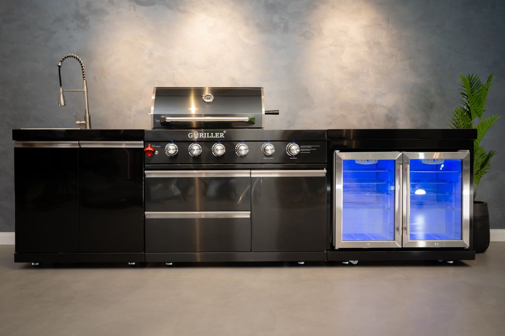 GORILLER® BLACKBACK M6 kuchnia zewnętrzna, grill gazowy z Zdjęcie produktu 