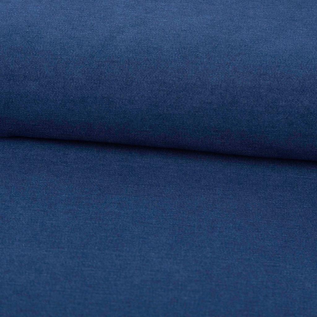 Stretch Jeansstoff Denim Knit blau 1,44m Breite