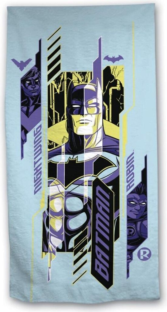 Strandtuch - Batman - 70x140 cm Produktbild 