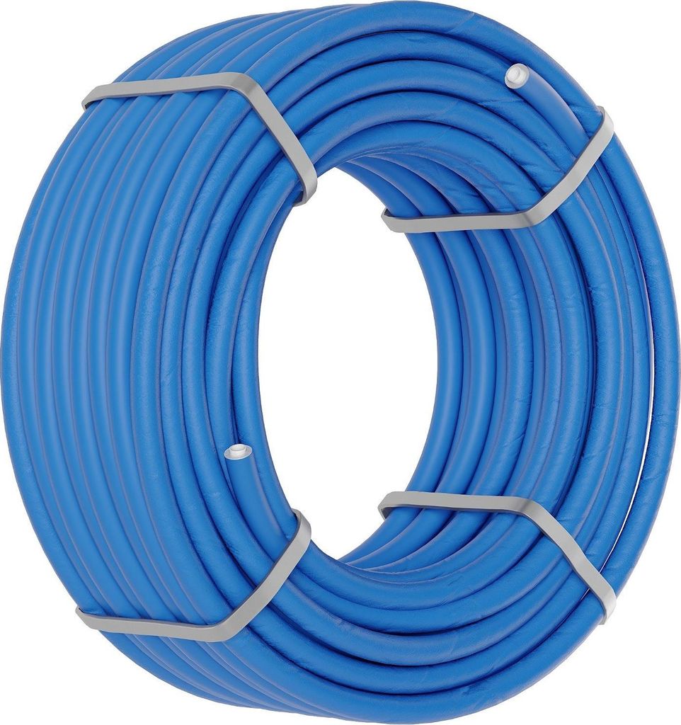 Mexen AL-L Rohr PE-Xb/AL/PE-Xb 16 x 2 mm in blauer Isolierung, 100 m - W97100-121600-100
