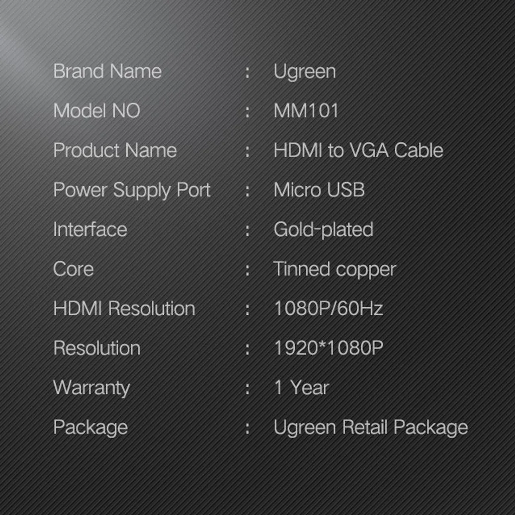 Adaptateur HDMI vers VGA avec Alimentation : Solution Écran Noir Fix - 10