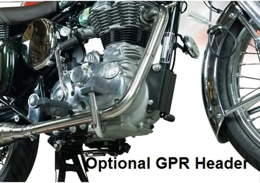 Collecteur GPR Décatalyseur Royal Enfield Scram 411 : Adieu la Chauffe