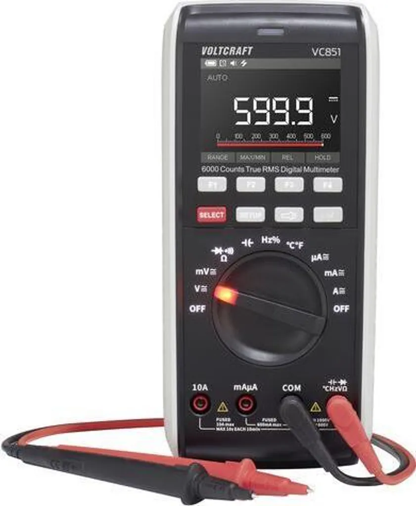Multimètre digital pour maintenance électrique VC-13110165 Voltcraft