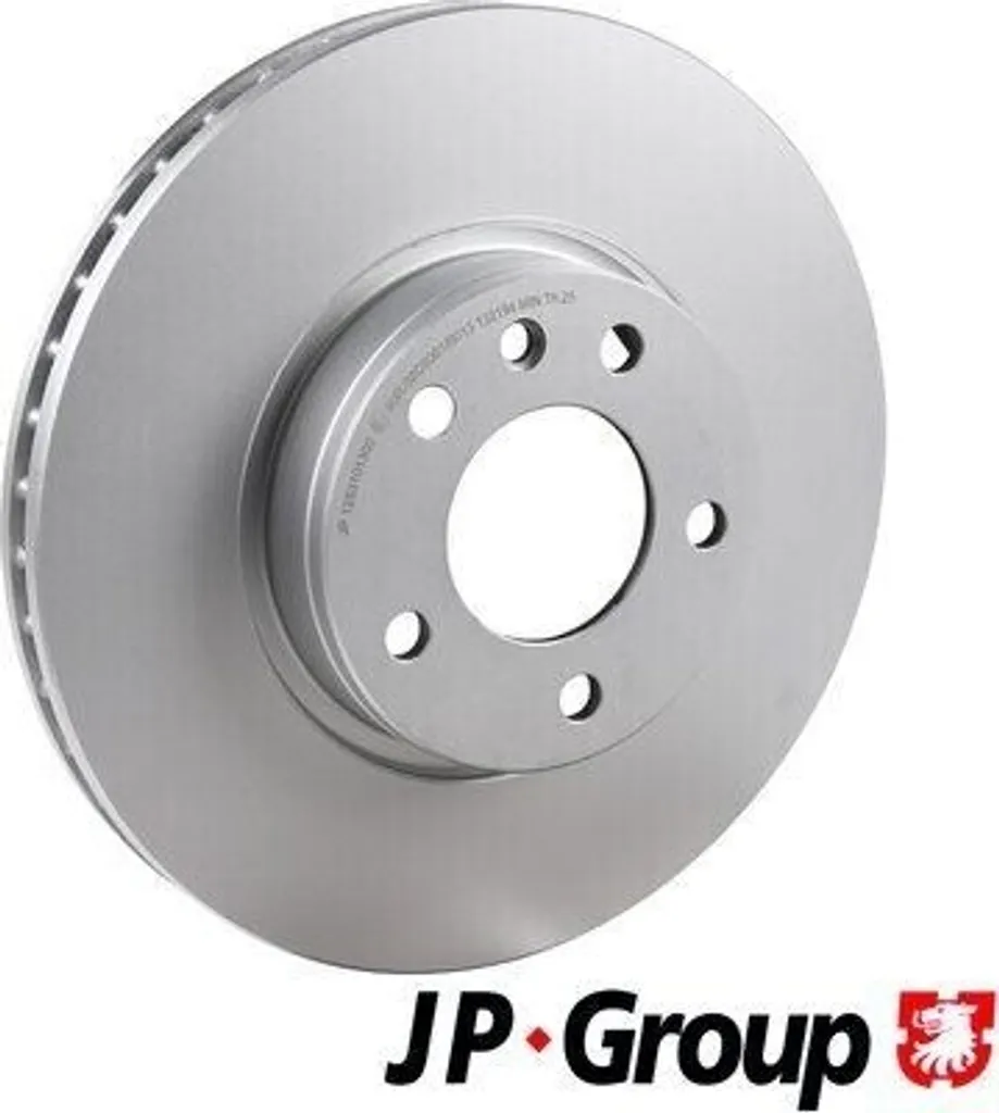 2 disques de frein JP GROUP 1263101300 pour OPEL Omega B Berline 296mm