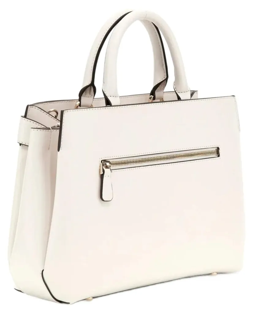 Petit Sac Bandoulière Lorelei Guess Coloris Bone à Multi-Compartiments
