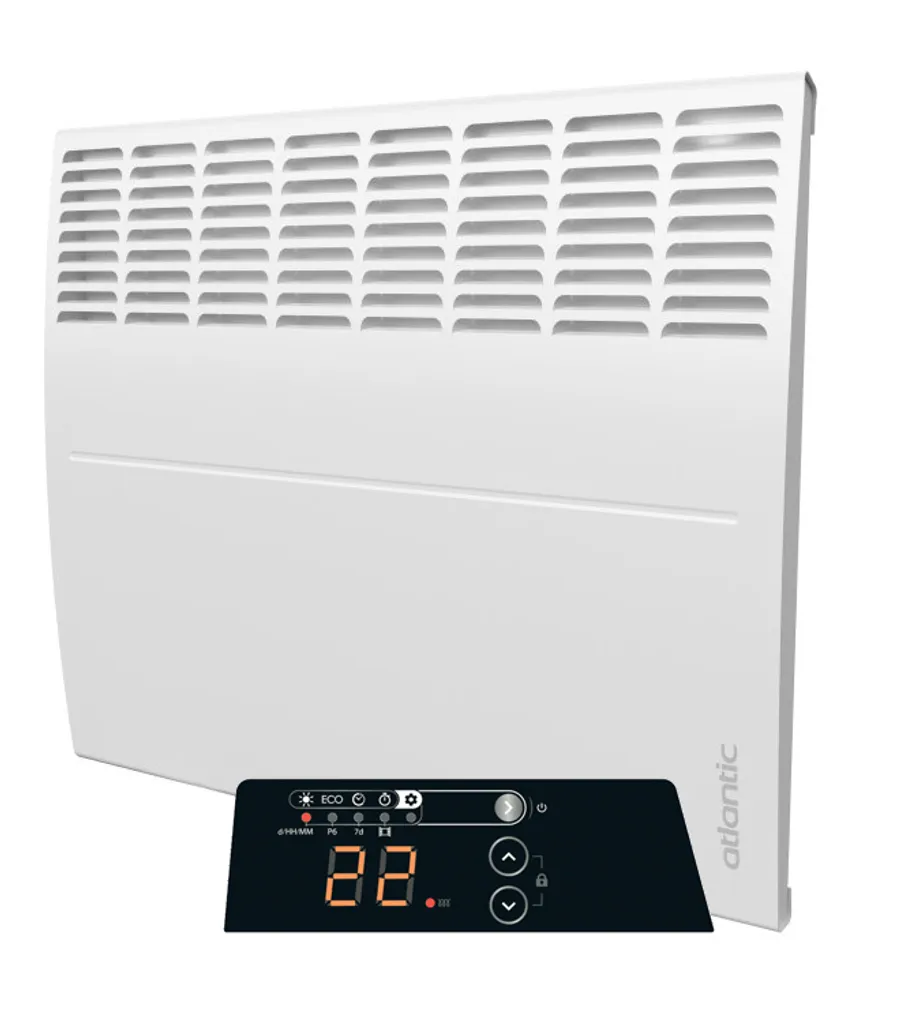 Chauffage électrique 1500W Atlantic F125-D avec thermostat réglable