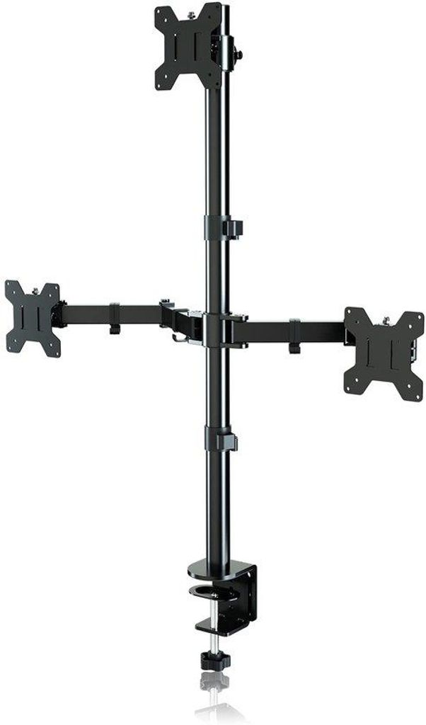 Dreifach-Monitor-Stand mit verstellbaren Armen