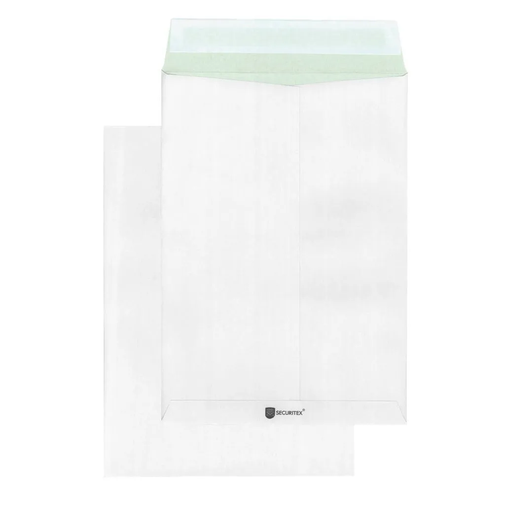 Enveloppe d'expédition indéchirable B4 SECURITEX 130g blanche 100 p.