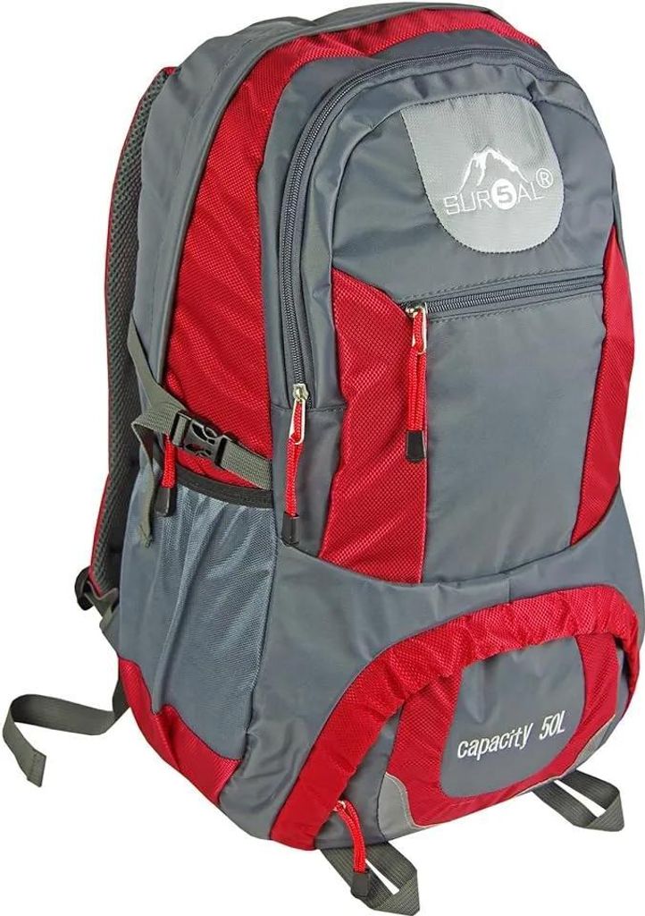 Rucksack Sur5al Yukon Wanderrucksack 50l Rot