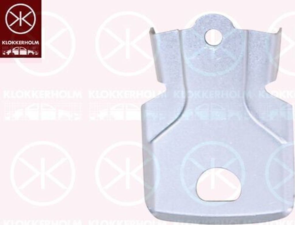 KLOKKERHOLM Spritzblech Bremsscheibe für TOYOTA AYGO (WNB1, KGB1) Vorne 5501370 Ankerblech