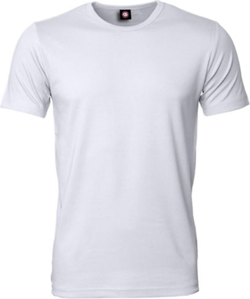 CG Workwear 09520-13 | Herren Kurzarm T-Shirt Taranto / 60 °C waschbar / Bügelfrei - Farbe: White - Größe: S