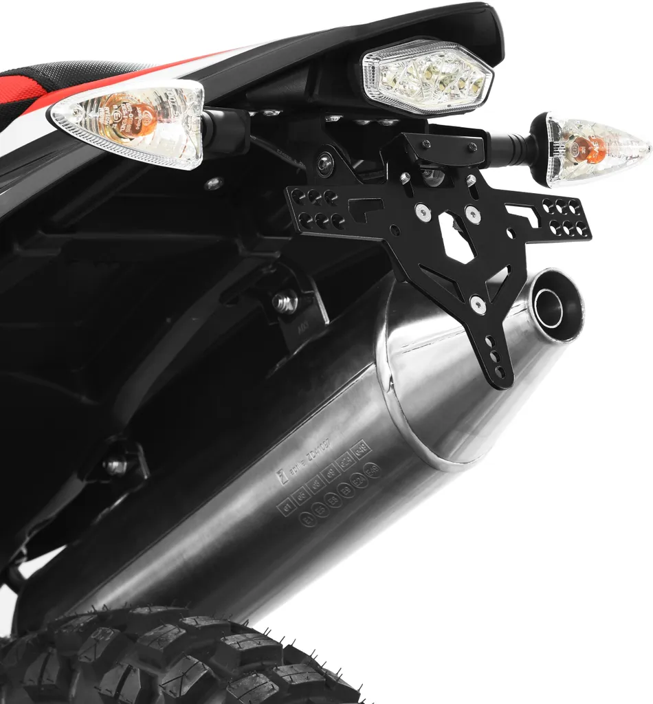 Supporto Targa Aprilia RX 125 Zieger Pro: Design Slim per Francia