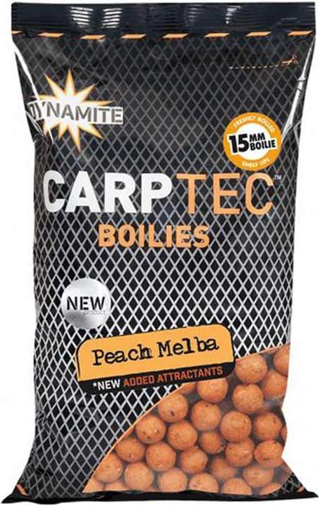 Dynamite Baits CARPTEC PEACH MELBA 1.8KG 15MM