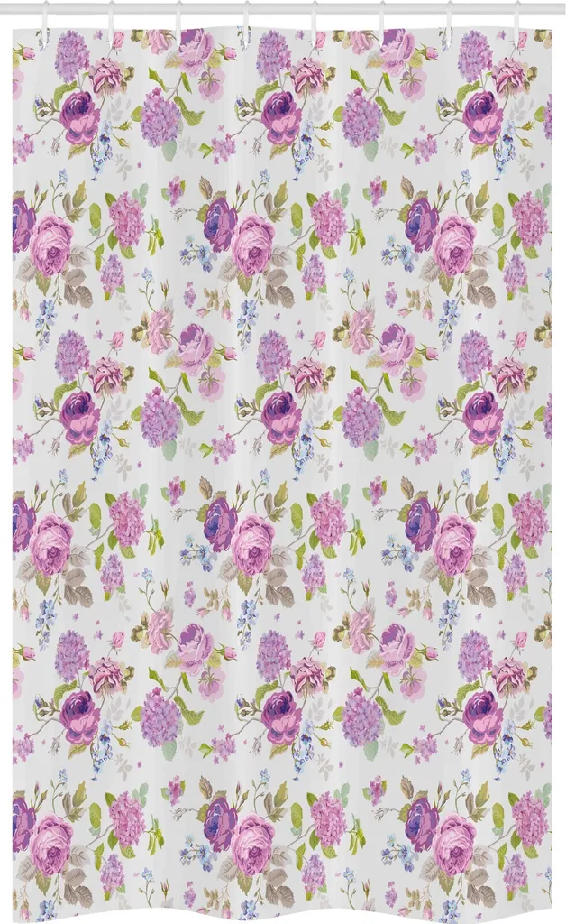 Abakuhaus Tenda Doccia Fiori 120x180: Shabby Chic per Bagni Piccoli