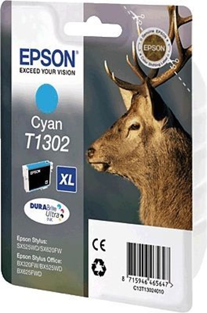 Original Tinte DURABrite für EPSON Stylus SX525WD cyan