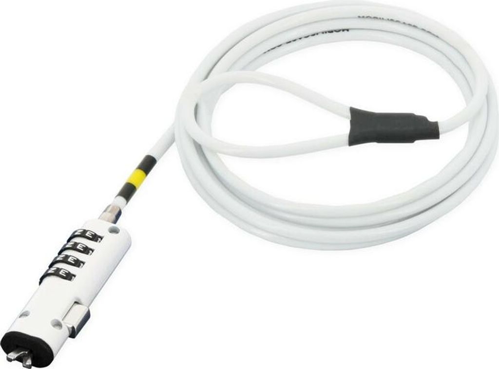 Mobilis Slim Rotating Security Lock Key - Sicherheitskabelschloss - 1.8 m