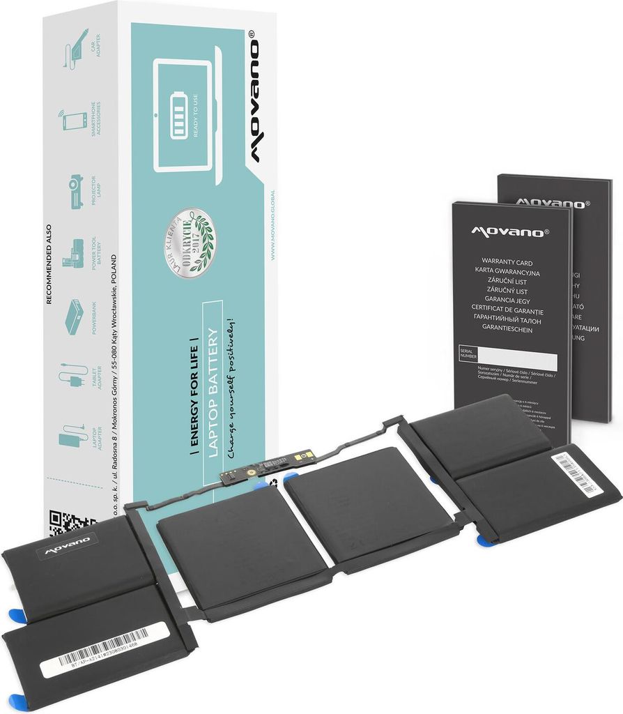 A2113 Batteria per Apple MacBook Pro 16 A2141 2019-2020 Immagine del prodotto 