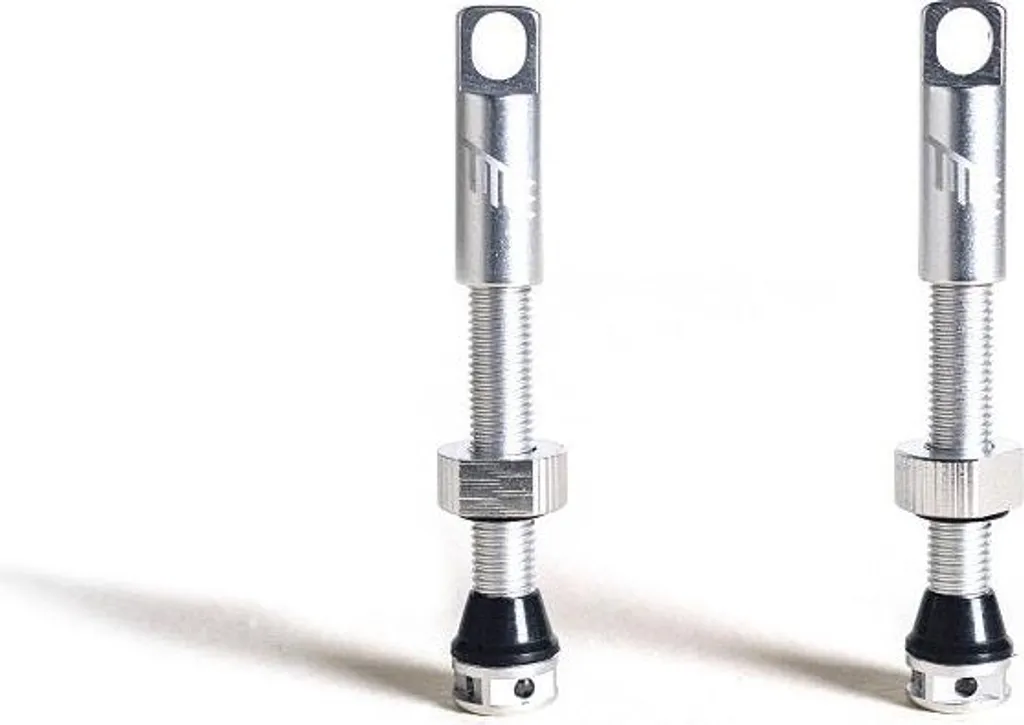 Valves Tubeless 44 mm Title en aluminium - Pack de 2 haute étanchéité