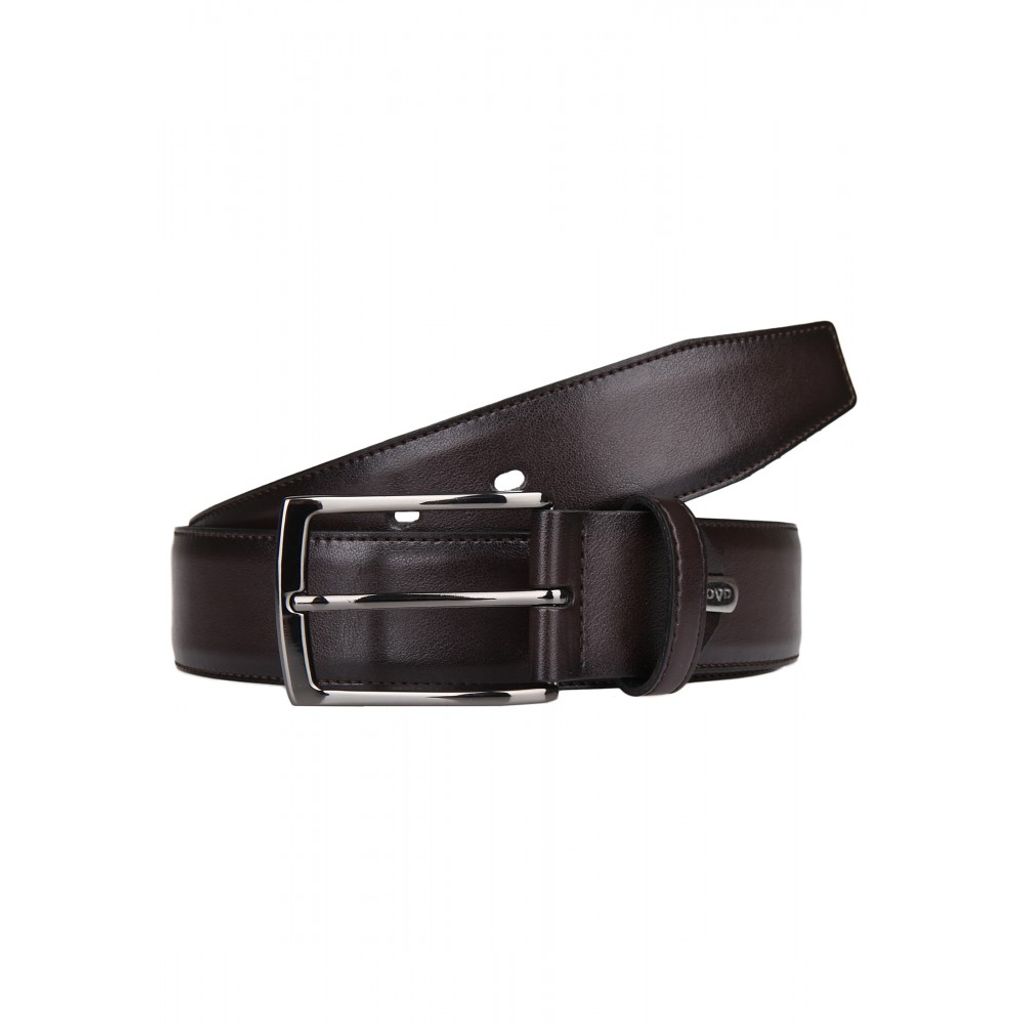 LLOYD Leder Gürtel Thin Leather Belt W90 Dark Brown braun
