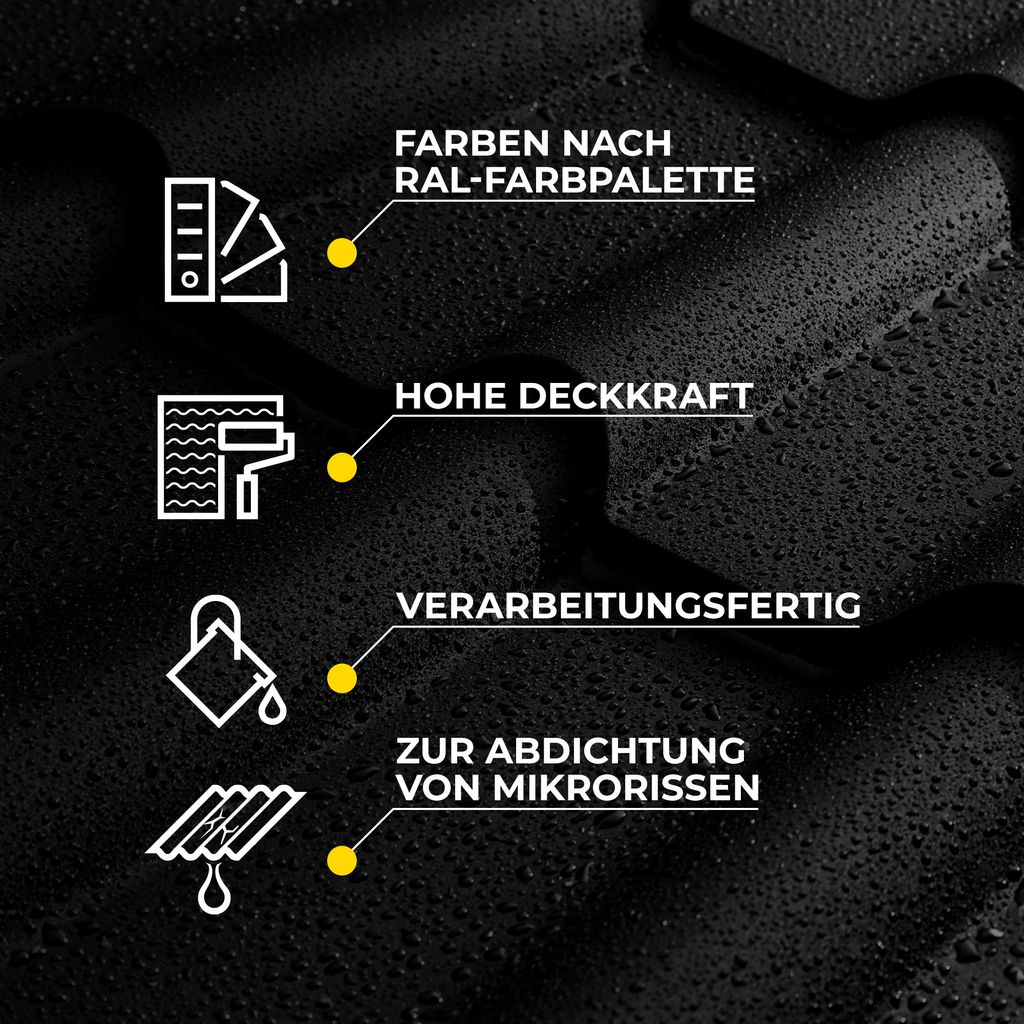 Flüssig Kunststoff 5L Bodenbeschichtung 50² Betonfarbe Beton