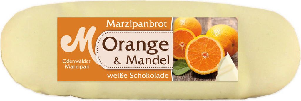 Odenwälder Marzipan Brot Orangen mit köstlich weißer Produktbild 