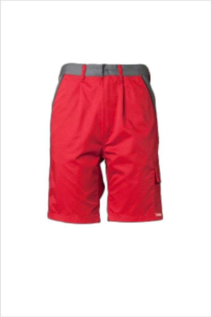 Planam Shorts Highline Gr. 2XL rot/schiefer/schwarz Produktbild 